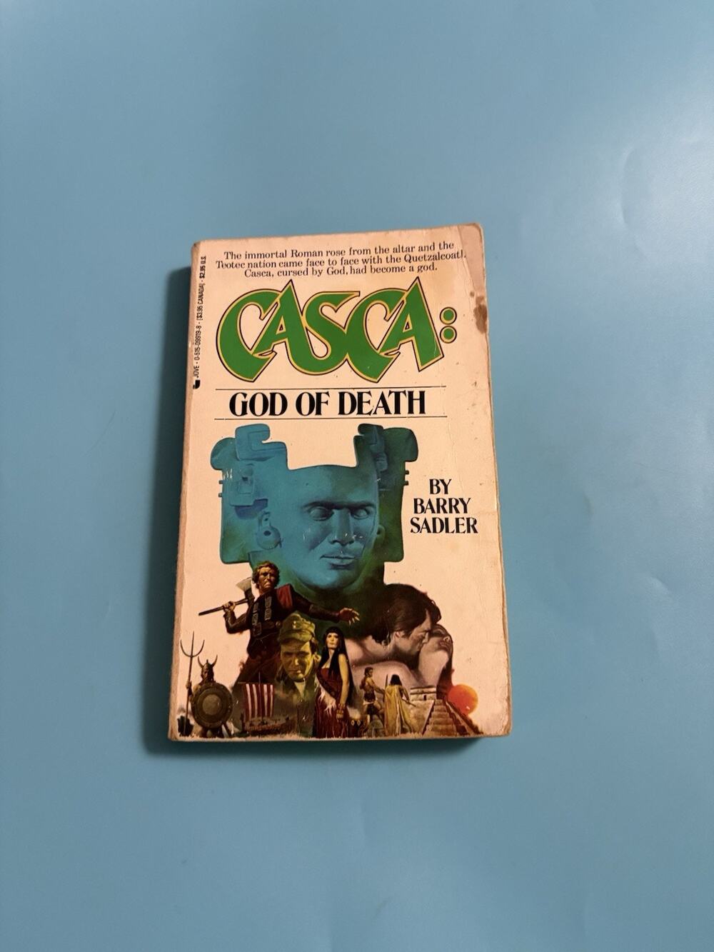 Casca Barry Sadler PB God of Death Jove 1988